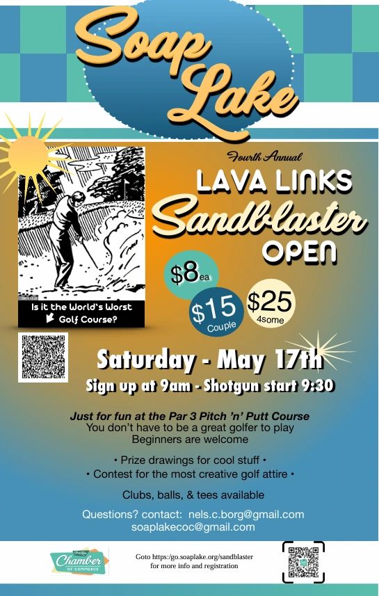 4th Annual Soap Lake LavaLinks Sandblaster Open