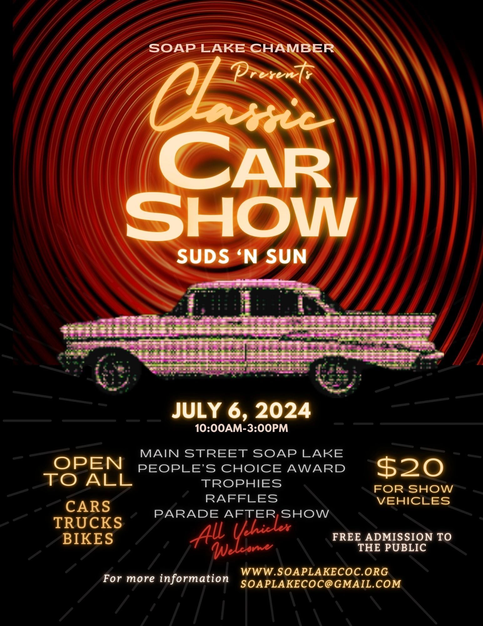 Suds 'N Sun Car Show 2024